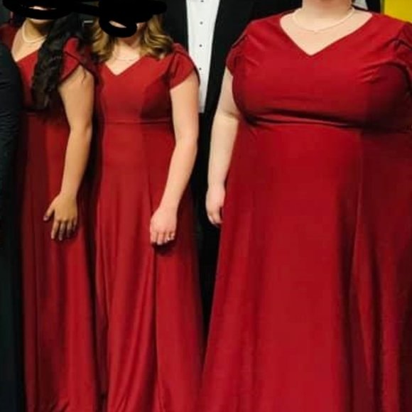 Corelli Performance Dress - Claret Color - Picture 4 of 5